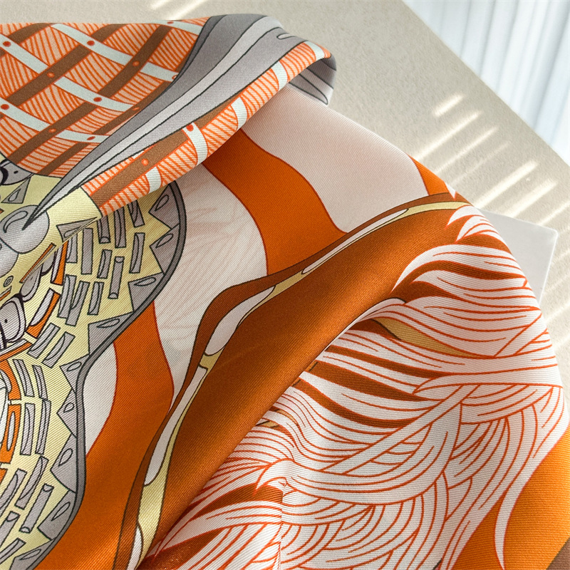 Designer Silk Scarf Women Spri - Travel Accessories Aesthetic review and price
